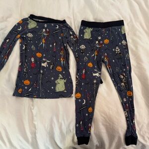 Little Sleepies Disney Blue Nightmare Before Christmas Pajama Set